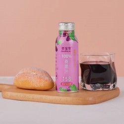 资宝堂鲜果冷压榨NFC桑果汁纯100%桑葚原汁258ml*6瓶礼盒装图4