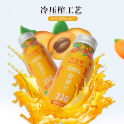 资宝堂NFC枇杷汁纯100%枇杷原汁儿童孕妇果蔬汁258ml*6瓶礼盒装图3