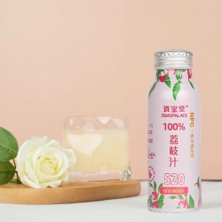 资宝堂鲜榨NFC荔枝汁纯100%荔枝原汁儿童孕妇营养果蔬汁258ml*8瓶图4