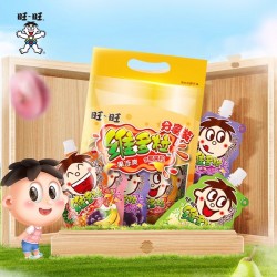 旺旺维多粒果冻爽可吸果汁吸吸冻家庭装休闲零食多口味750g*2图2