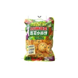 韩进食品 菜园牛乳饼干240g*8图2