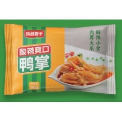 甄越麦丰预制菜系列鸭掌扇背骨1千克*10包/箱图6