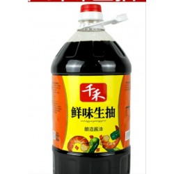 千禾鲜味生抽酱油5L装 整箱装（5L*瓶）图2