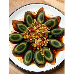 无铅优质食可信松花蛋 26斤/箱  批发零售任选图4