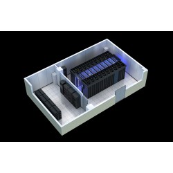 东莞模块化机房|一体化封闭冷通道|监控拼接屏效果图制作设计图2