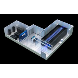 厦门中控室|开闭站|会客厅|接待室|机房效果图制作图2