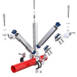 水管抗震支架 消防管道 坚固耐用 紧固件规格齐全图2