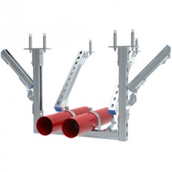 水管抗震支架 消防管道 坚固耐用 紧固件规格齐全图3