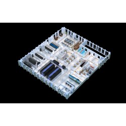 成都某中学报告厅大屏|阶梯教室|机房扩建效果图制作图2