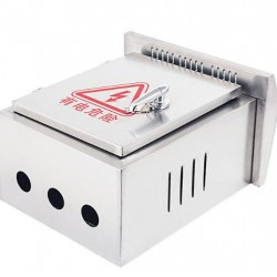 加厚不锈钢电箱 户外配电柜 批发不锈钢配电箱图3