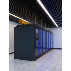 南通微模块机房全景效果图动画|3D室内俯视效果图设计图2